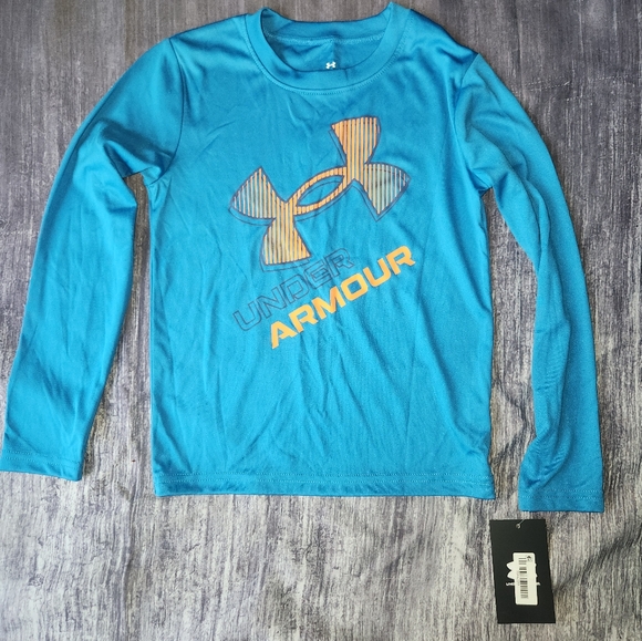 Under‎ Armour Long Sleeve Shirt Crewneck, Lightweight and Breathable NEW Size 6 - Picture 1 of 8